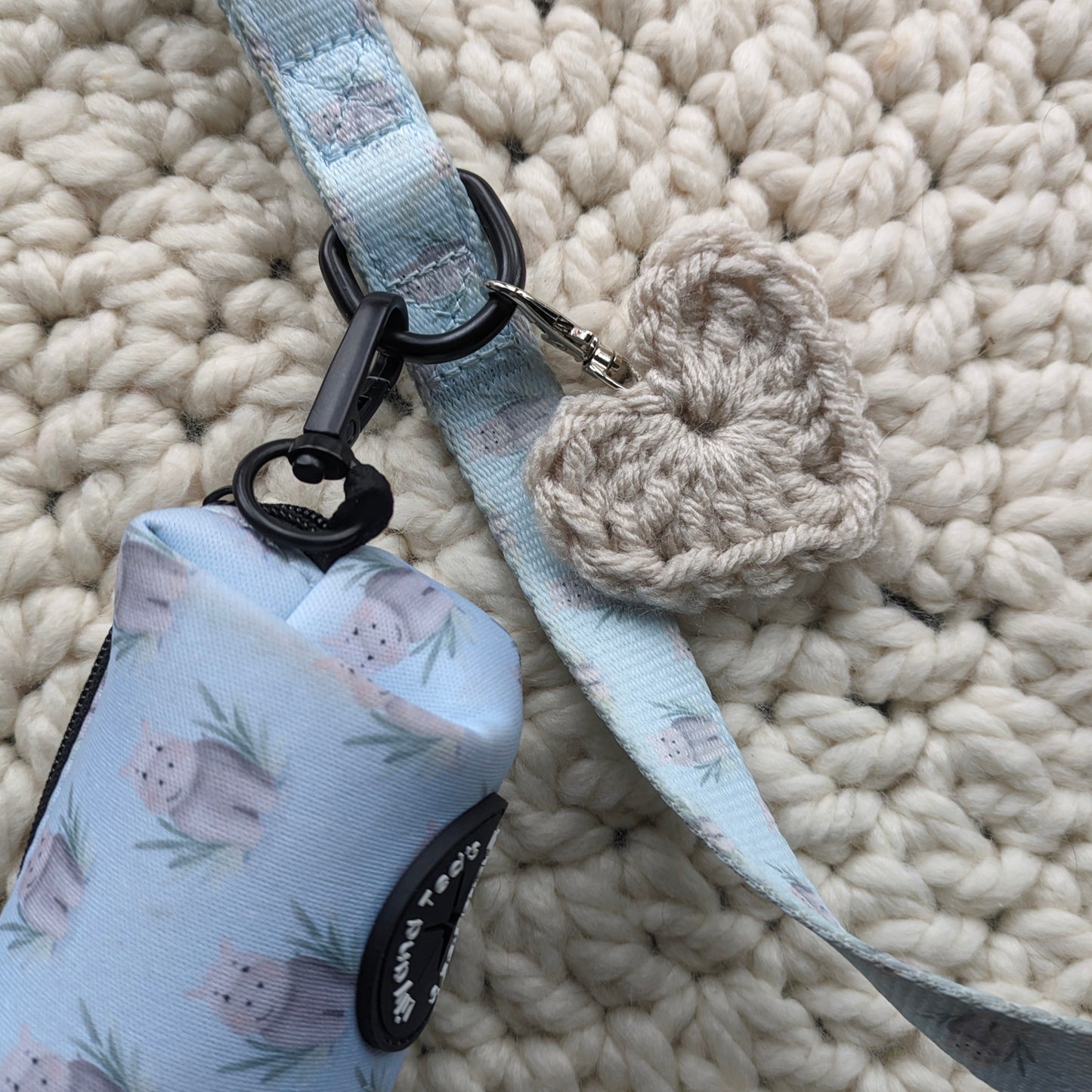 Crochet Heart Keyrings (Bulk)