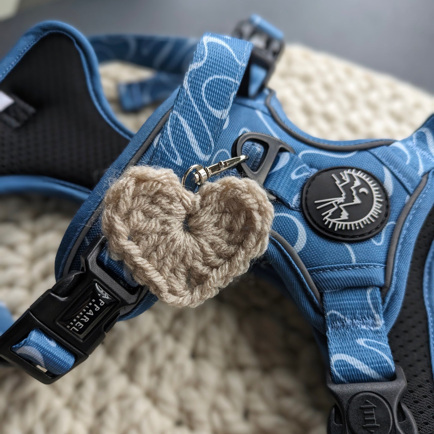 Crochet Heart Keyrings (Bulk)