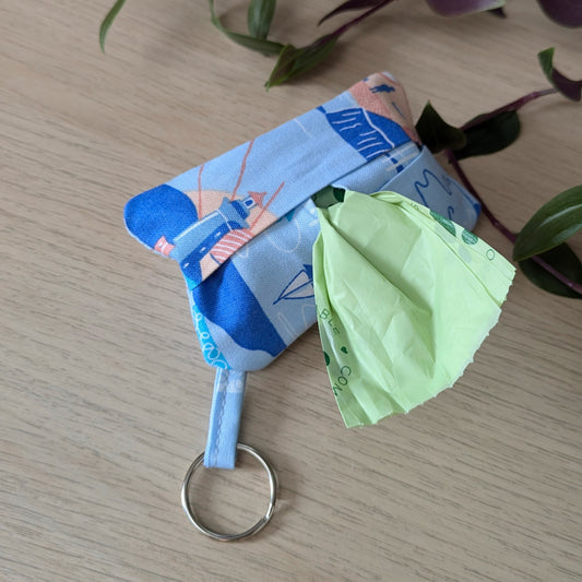 Poo Bag Holder in Seaside Town