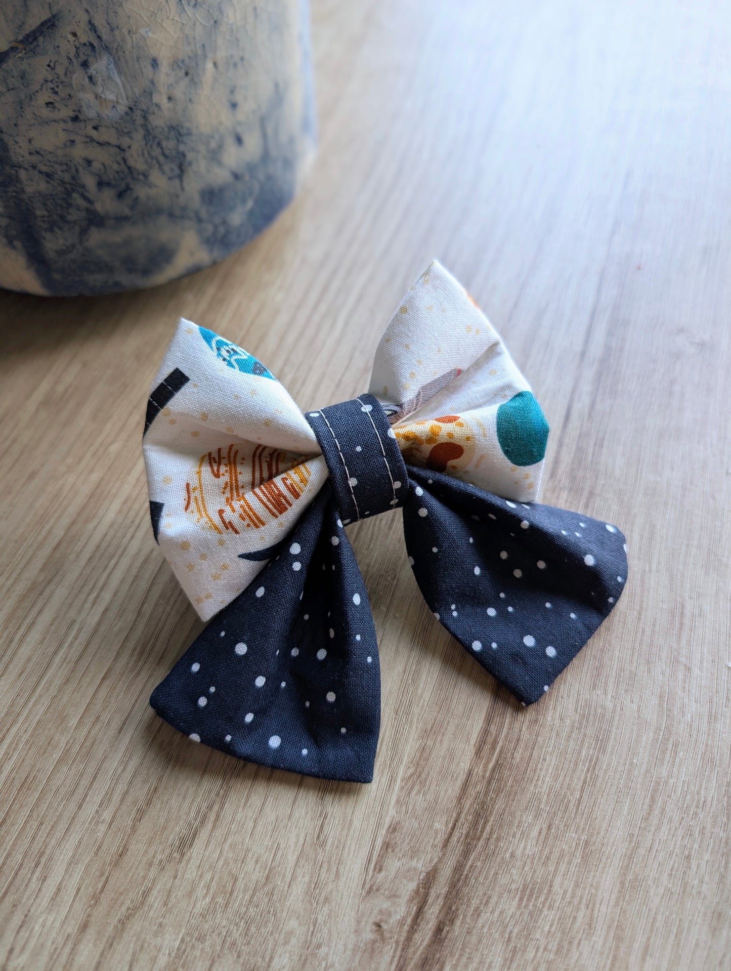 Galaxy Paws Bow